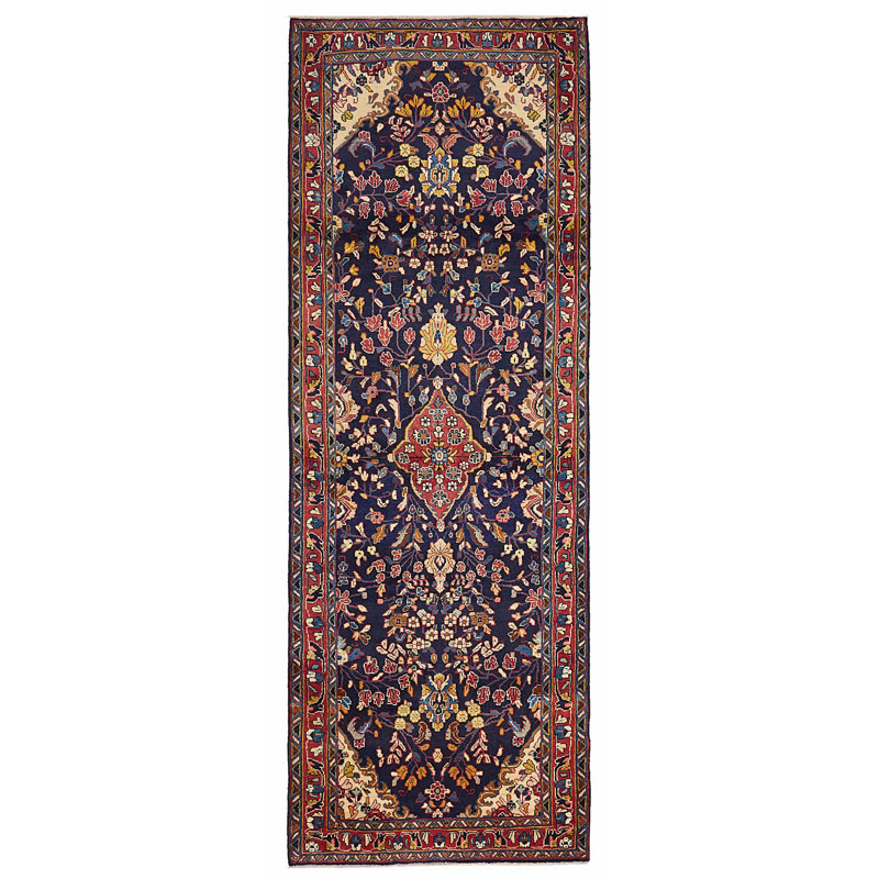 Tapis bleu marine Andelz 3 pi 10 po x 11 pi 2 po