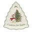 Spode Christmas Tree Rudolph Tree Server 9.5"