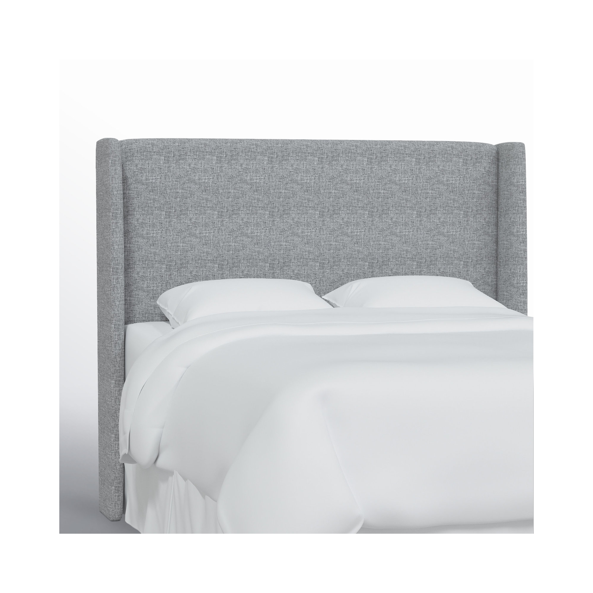 Bellfield Upholstered Headboard, Zuma Pumice Textured Linen, California King