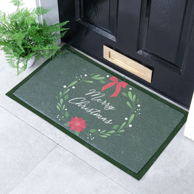 Non-Slip Christmas Doormat