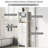 White Cabinet For Various Spaces - 3 Drawers, Adjustable Shelves, Elegant Design Storage With Shelves , Toppling Included