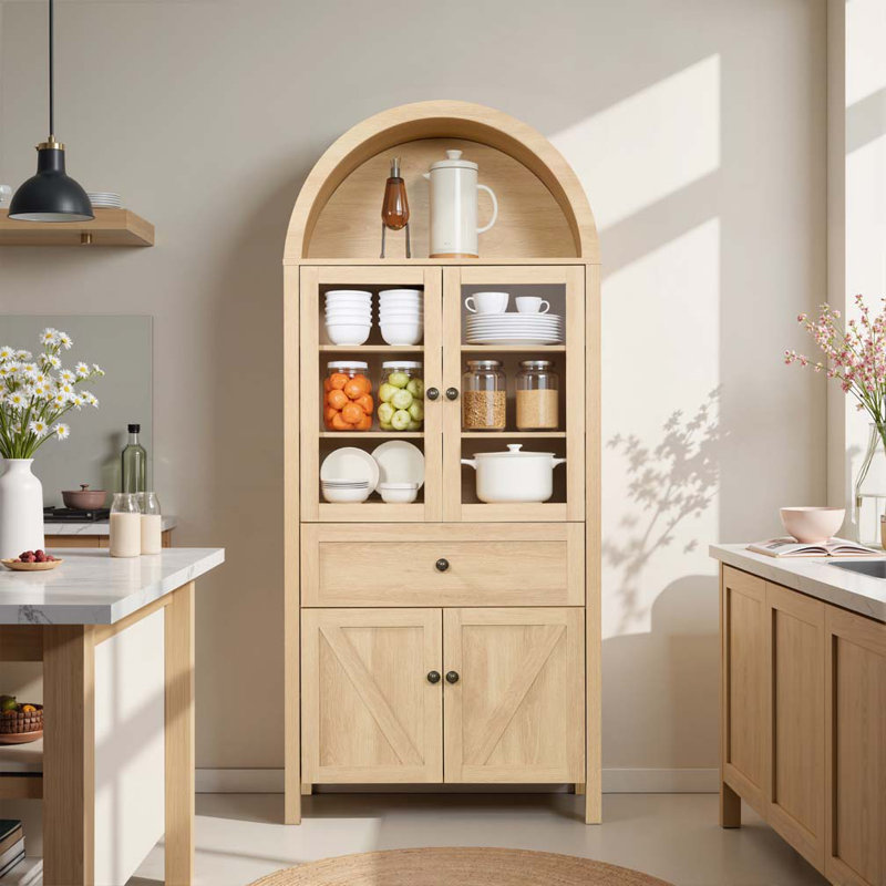 Armoire 71,65 po, Naturel