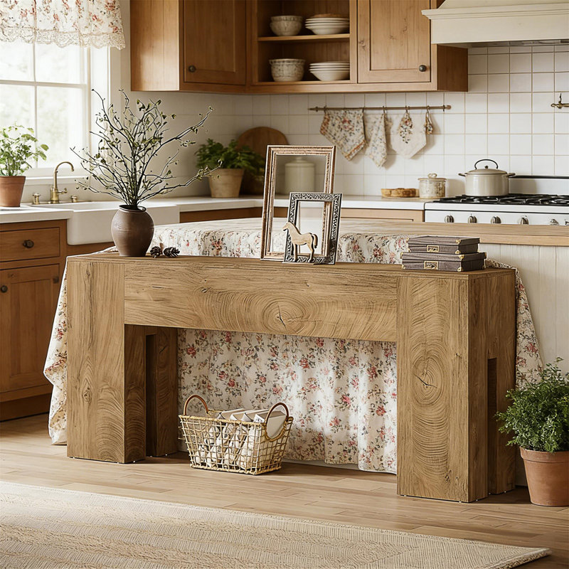Rustic Side Table, Wood