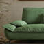 Coussin modulaire vert 100% polyester-52630495
