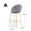 Ensemble de 2 tabourets de bar rembourrés Celano-1465419925