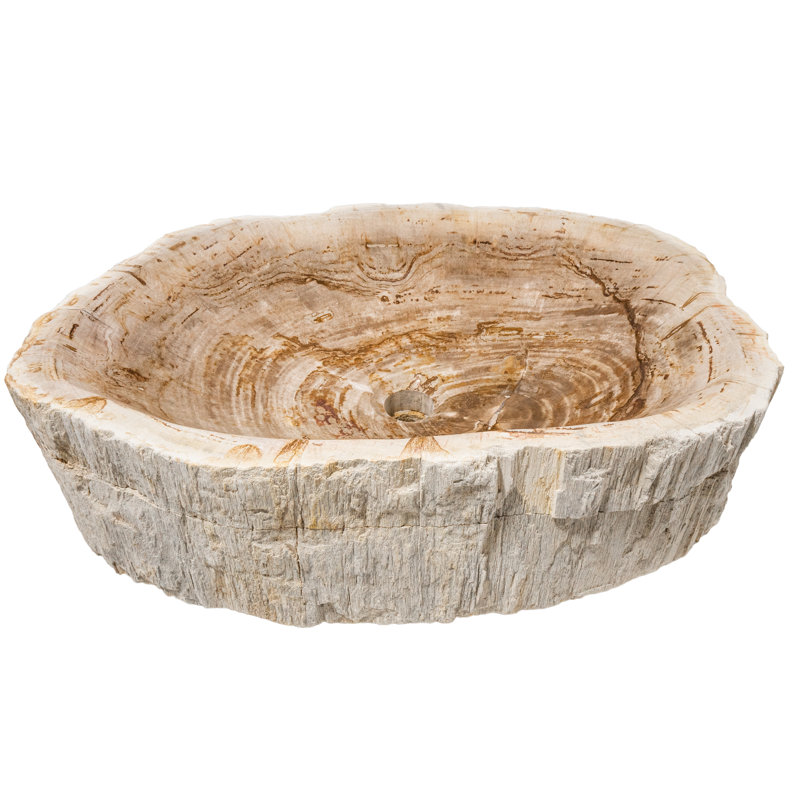 Novatto 17'' Natural Stone Specialty Bathroom Sink