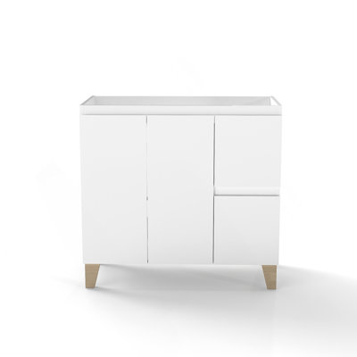 Bathroom Vanity With 2 Doors And 2 Drawer