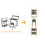 Isberga 3 Piece Writing Desk Office Set