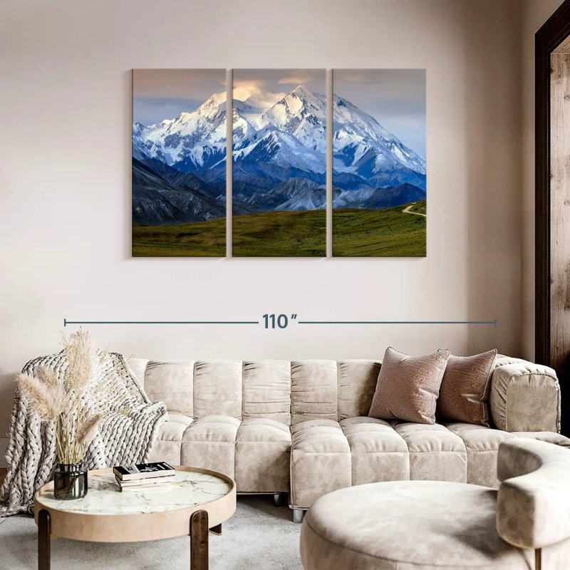 Alvord Denali In Alaska, 48" H x 74" W