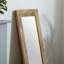 Bateman Solid Wood Rectangle Wall Mirror