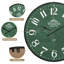 Horloge murale 24 '' Silent Decor, horloge murale en bois pour le salon, la chambre à coucher, le bureau-425428384