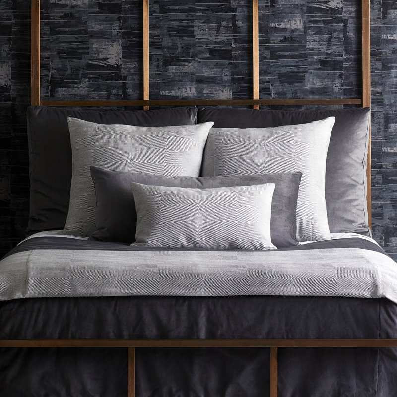 Vector Coverlet, King Coverlet, Ecru