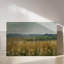«Prairie Awakening», impressioniste paysage de prairie encadré