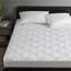 Surmatelas à poches profondes très grand blanc-991471463