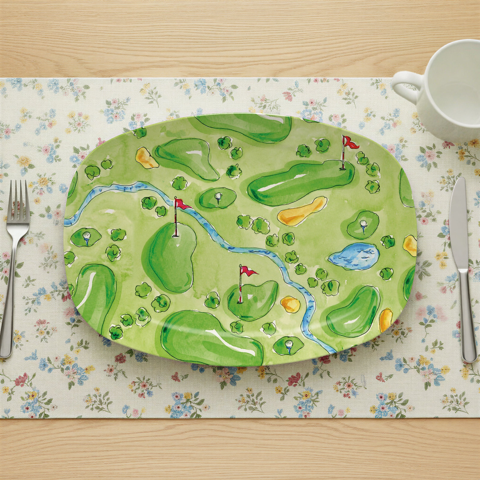 Sporting Life Golf Platter