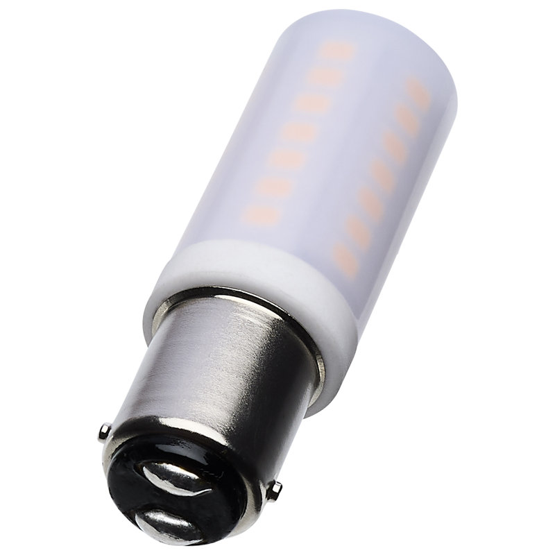 DEL T6 5 watts - Finition transparente - Base DC - 5000K - 120 Volt, 3000 Kelvins, 500 lumens, Blanc