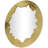 Aluminum Metal Handmade Live Edge Room Wall Mirror