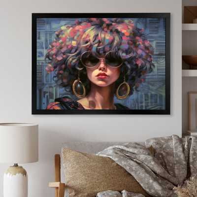 " Retro Cool Discopunk Queen I "