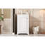 Meuble-lavabo de 20 po avec lavabo en céramique-976274841
