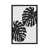 Toile avec cadre noir sélectionné