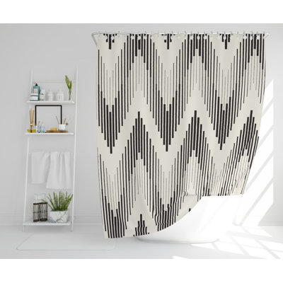 Wikhard Polyester Shower Curtain Set