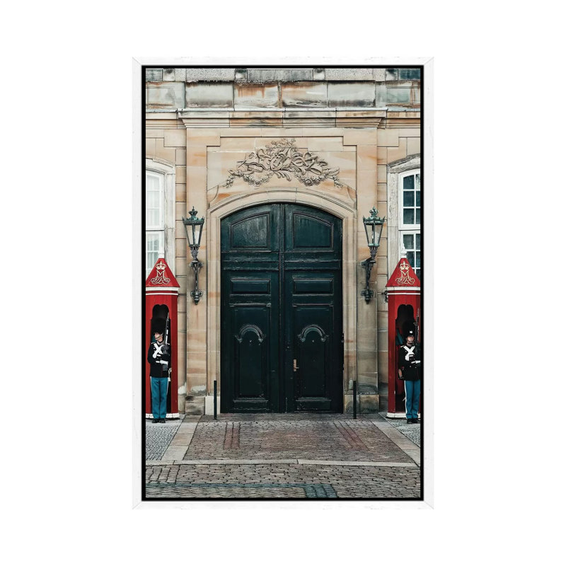 Nutcracker - Print on Canvas, White Framed, 66.04cm H x 45.72cm W x 3.81cm D