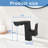 Smart LED Bathroom Faucet - Temperature Digital Display, Pull Down Sprayer for RV and Home Sinks-119200100