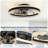 20" Dimmable LED Ceiling Fan with Remote Control-506734751