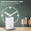 Shinco 150 Pints per Day Console Dehumidifier for Rooms up to 7000 Sq. Ft.(95°F, 90% RH),with Wifi&Pump
