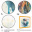 Reproduction sur toile Josede Colorful Deepsea Jellyfish III-87344716-87344719