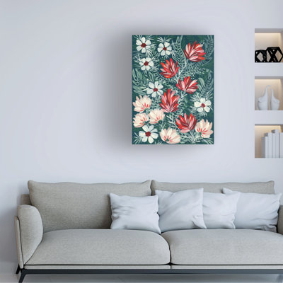 Bolog Yvette St. Amant Folksy Floral I Canvas Wall Art