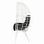 Chaise de patio avec coussin amovible