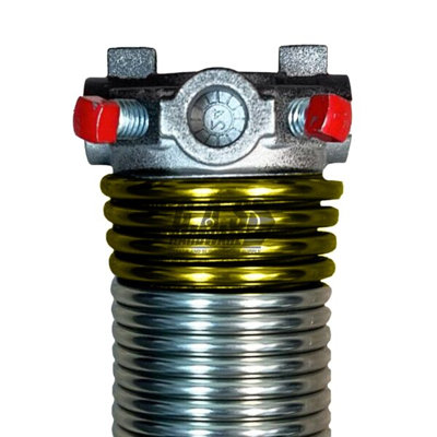 250x2x30 Galvanized Torsion Spring - Black