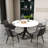 Modern Round Sintered Stone Dining Table-338259898-338259902-338259895