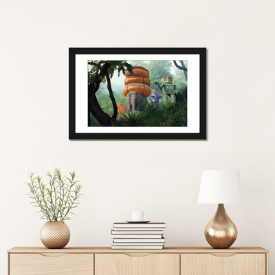 « on tiger mountain », art sur toile