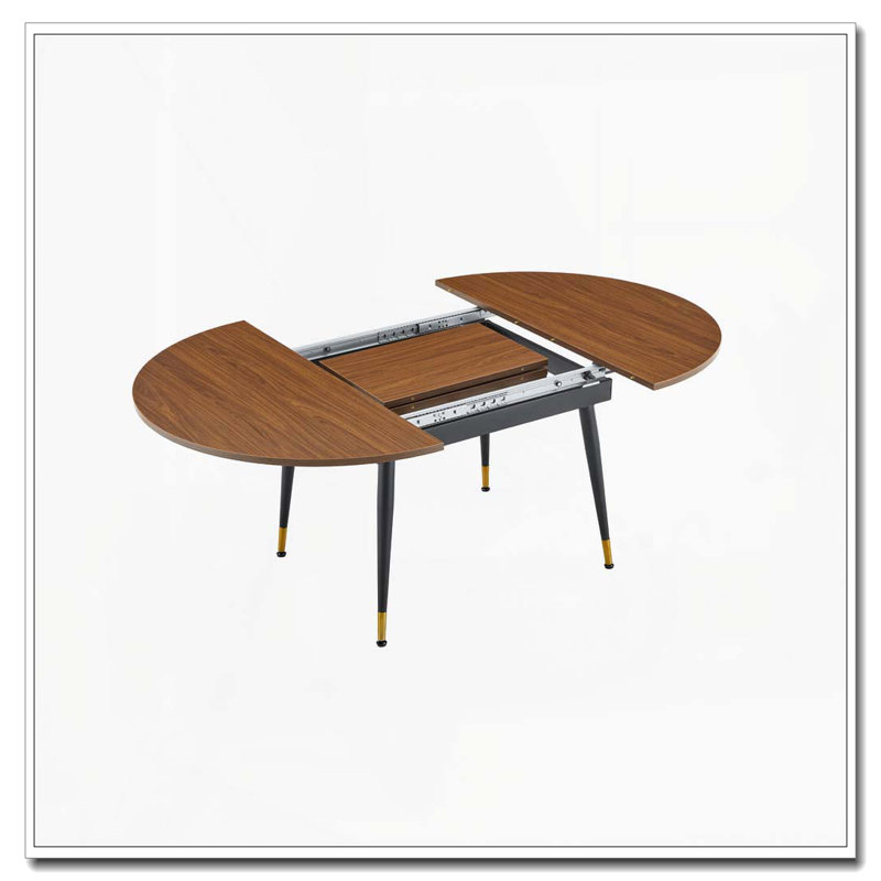 Table de salle à manger extensible en noyer