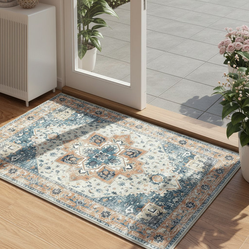 Floral 60cm X 90cm Area Rug