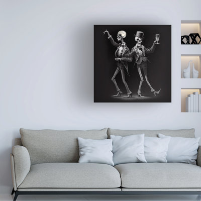 Art sur toile Sasha Skeleton III