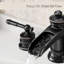 Robinet de lavabo de salle de bain surdimensionné à 3 trous de 8 pouces avec deux poignées leviers, bronze huilé, cartouche en céramique, fixé au pont, style contemporain, goutte à goutte