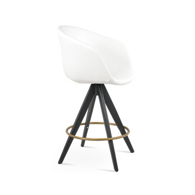 Tribeca Pyramid MW Swivel Bar Stool
