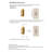 Tasmiyah Megapolis Brass Light 2 Bulbs Ring Wall Sconces Metal Construction-1782974594