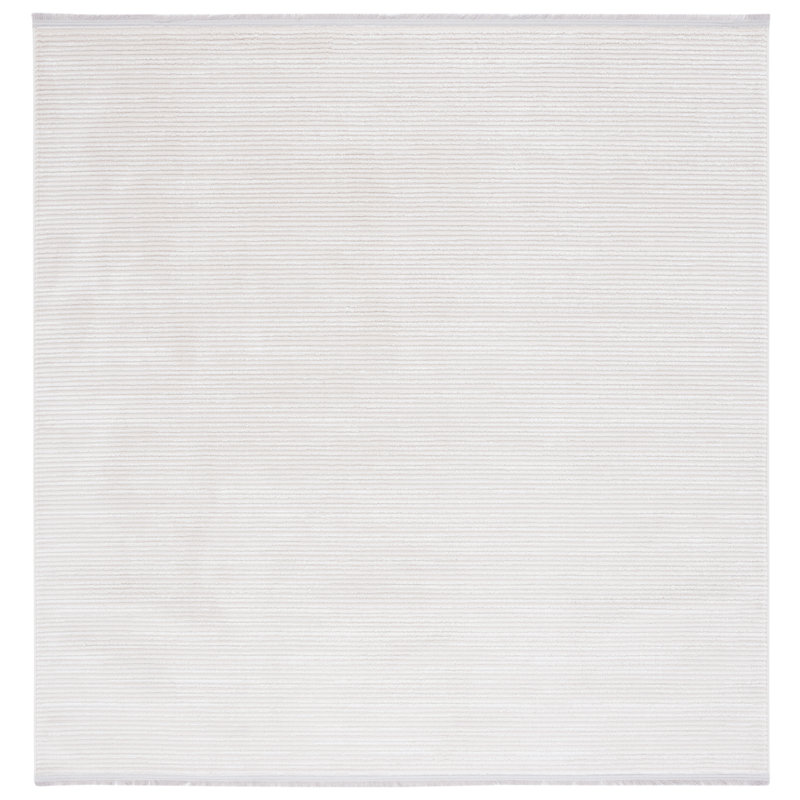 Maayan Whisper Performance Solid Color Rug, Square 6'7"