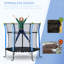Trampoline de jardin Soozier Hexagon