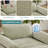 69" D Oversized Chenille Upholstered Boneless Chaise Lounge Chair, No Assembly-730427233