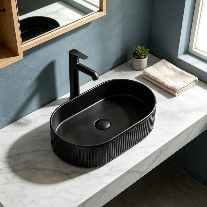 Topcraft Artistic Bathroom Sink Countertop Basin