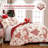 Christmas Reindeer and Wreath 3-Piece Coverlet Set-137257663
