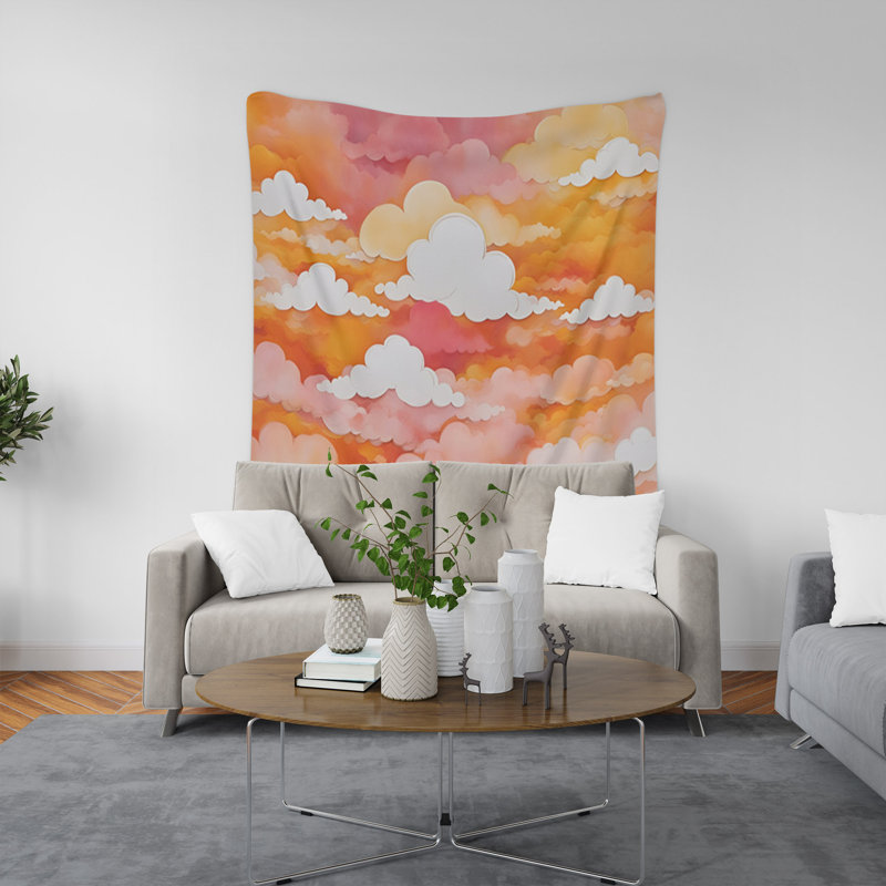 Tapisserie murale, H 88 po x l 104 po x P 1,2 po