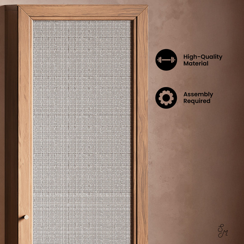 Classe 15" W x 60" H x 15" D Linen Cabinet in Oak