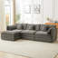 3 Seater Corduroy Sofa-2093860862