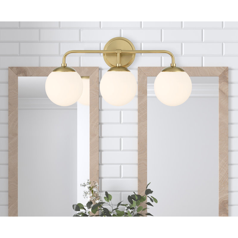 Éclairage pour meuble-lavabo à 3 lumières à intensité variable Mystic